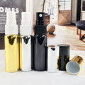 Factory Direct Wholesale Reusable 10ml Plastic Screw Pump Round Glass Perfume Spray Bottle