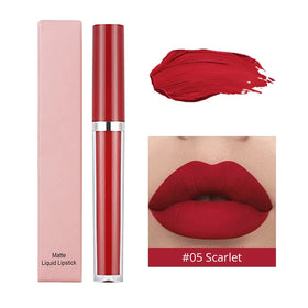 Custom Logo Private Label Mini Long Lasting Waterproof Vegan Non-stick Cup Liquid Nude Matte Lipstick