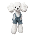 TD02-W Pet Dog Model Fiberglass Dog Mannequin for Display Dog Clothes Display
