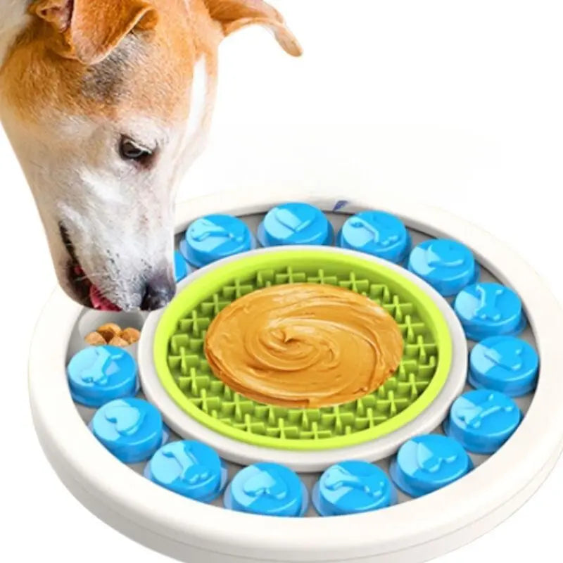 Eco-Friendly Interactive Dog Enrichment Licking Mat PP Material Keep Your Pup Mentally Stimulated Puzzle Toy Model DET-002