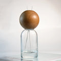 New Design Saudi Style Ball Lid 200ml 250ml 1000ml Diffuser Bottle with Wood Cap