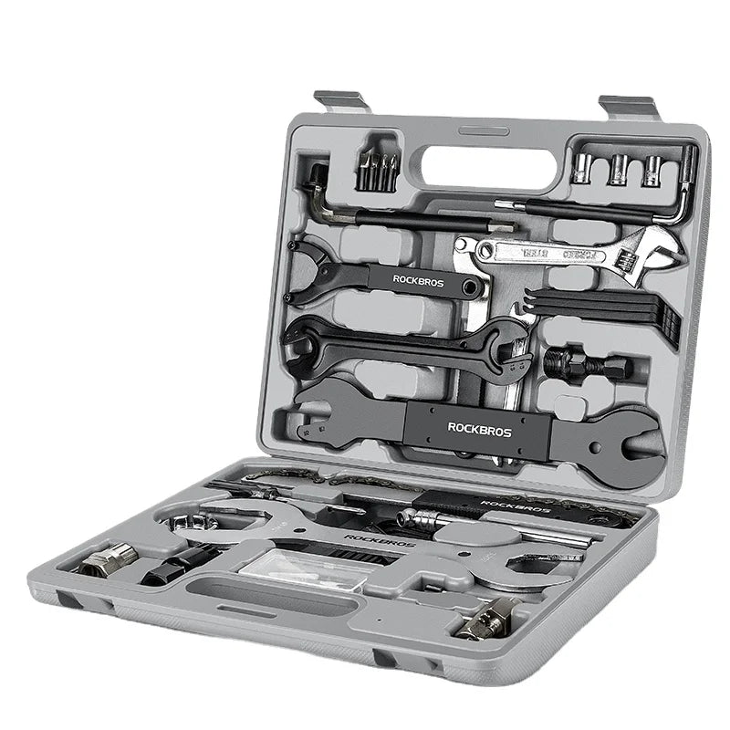 ROCKBROS 44 in 1 Multifunction Bicycle Repair Tool Kit Hex Spoke Cycling Screwdriver Tools MTB Mountain Bike Repair Tool