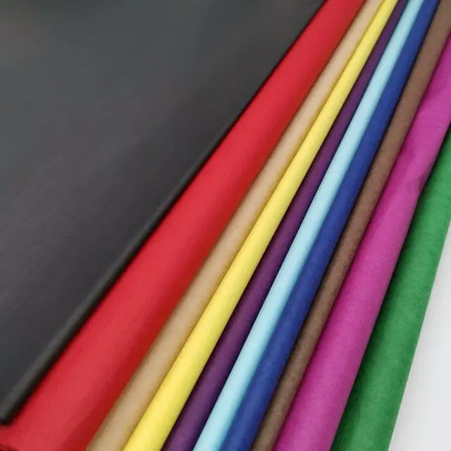 Custom 17GSM Biodegradable Specialty Paper Solid Colors Wrapping Tissue Paper for Gift & Flower Packaging Wholesale