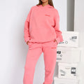Custom Two Piece Hoodie Set for Women Long Fitness Joggers Pants Hoodies and Sweatpants Streetwear Set for Women Gym Clothes