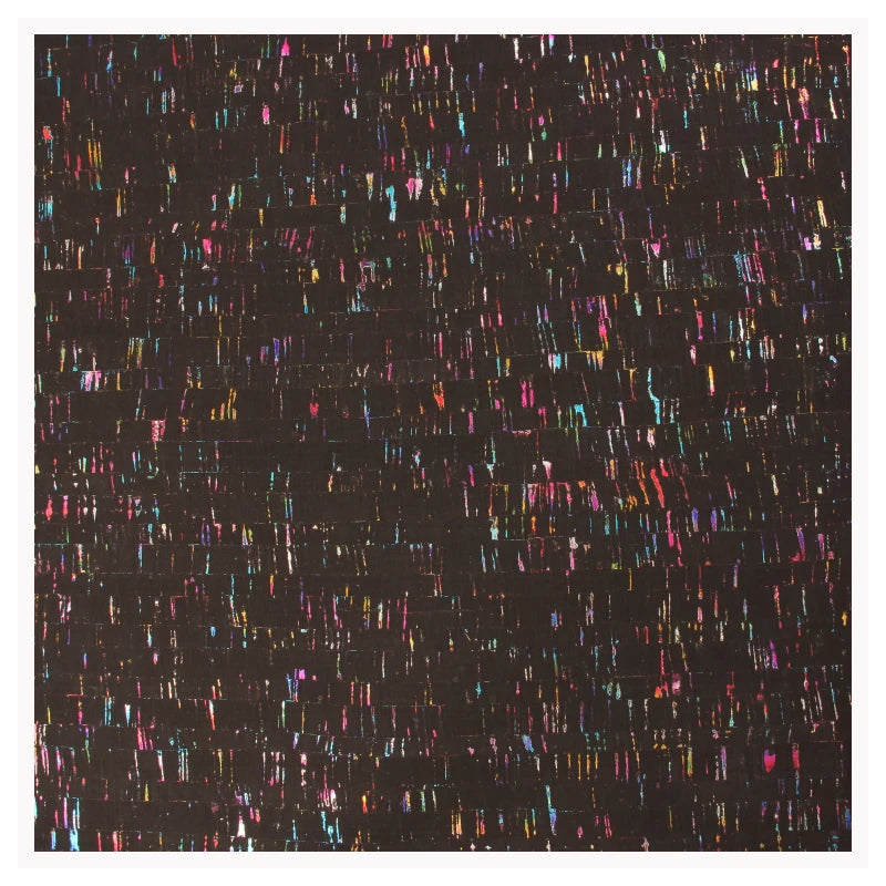 INFOCORK Dyed Colored No-Fading 0.8-1mm Natural Portugal Vegan Cork Fabric Leather - for Cork Tote Purse Wallets & Handbags