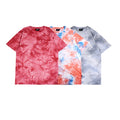 Wholesale Men Oversized T-shirt With Tie Dye Cotton Short Sleeve Casual Men Tshirt Streetwear Tshirt