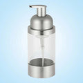 Modern Design Plastic Bottle Cosmetic Liquid Soap Packaging Replacement Soap Dispenser Bottle With Foam Dispenser Pump
