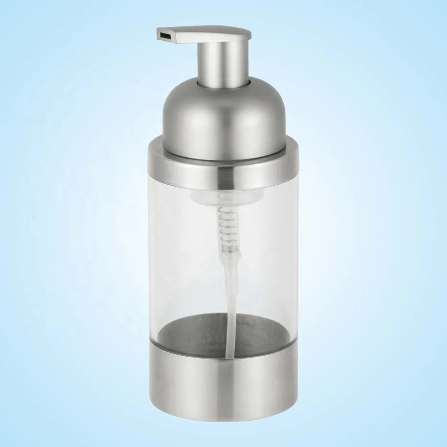 Modern Design Plastic Bottle Cosmetic Liquid Soap Packaging Replacement Soap Dispenser Bottle With Foam Dispenser Pump