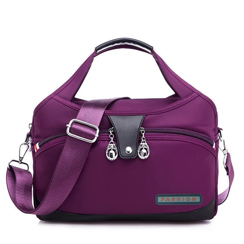 Fashion Waterproof Oxford Women Shoulder Messenger Bags Crossbody Bag Ladies Handbags Tote Large Capacity Travel Female Candy