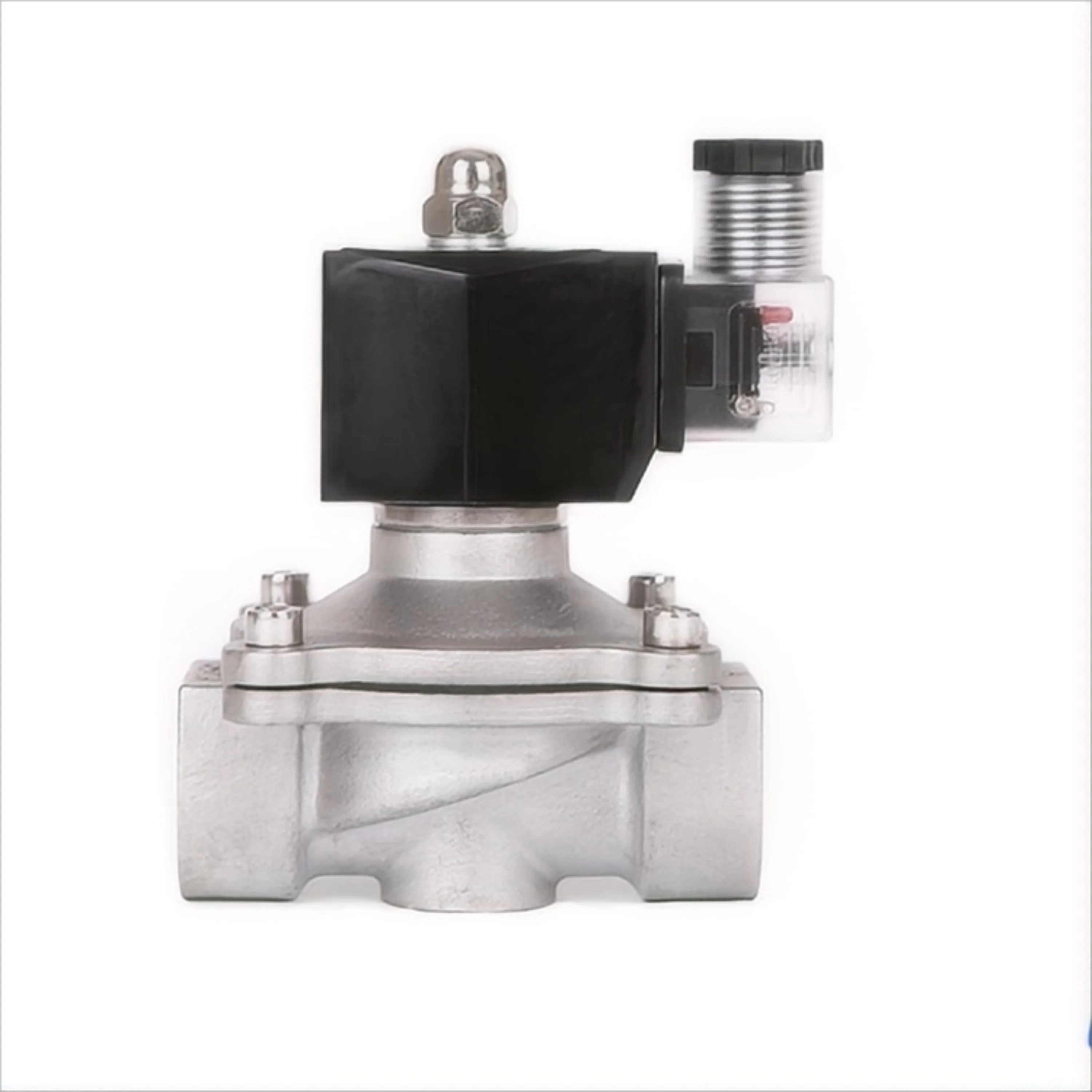 1Inch Normally Closed Solenoid Valve Waterproof 220V 12V 24V Stainless Steel Solenoid Valve