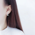 Wholesale 925 Silver Star Stud Earrings Allergy-Free for Women's Parties Weddings and Gifts Jewelry Accessories