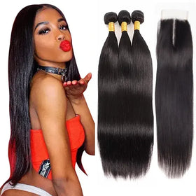 100 Unprocessed Human Hair Virgin Brazilian Hair Bundles Real Natural Virgin Brazilian Hair Extension