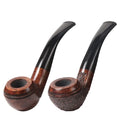 Erliao Good Quality Wooden Smoking Pipe Wood Smoking Accessories Heather Wood Tobacco Pipe