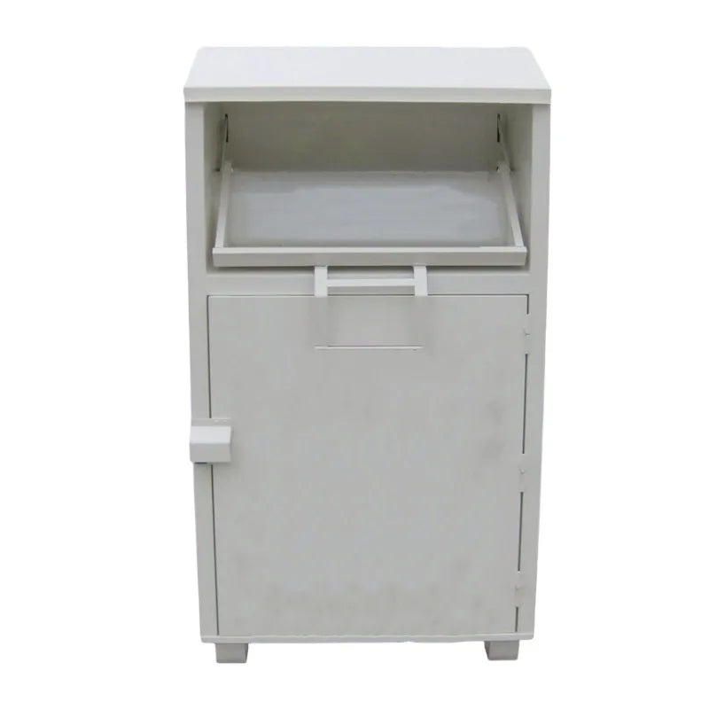 Outdoor Galvanized Steel Old Shoes Clothes Donation Drop off Bin Charity Donation Box Metal Used Clothing Recycle Collection Bin