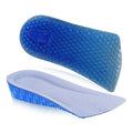 Stretch Invisible Height Increasing Insole Fleece Heel Height Increasing Insole Shock Absorbing and Pressure Relieving Insole