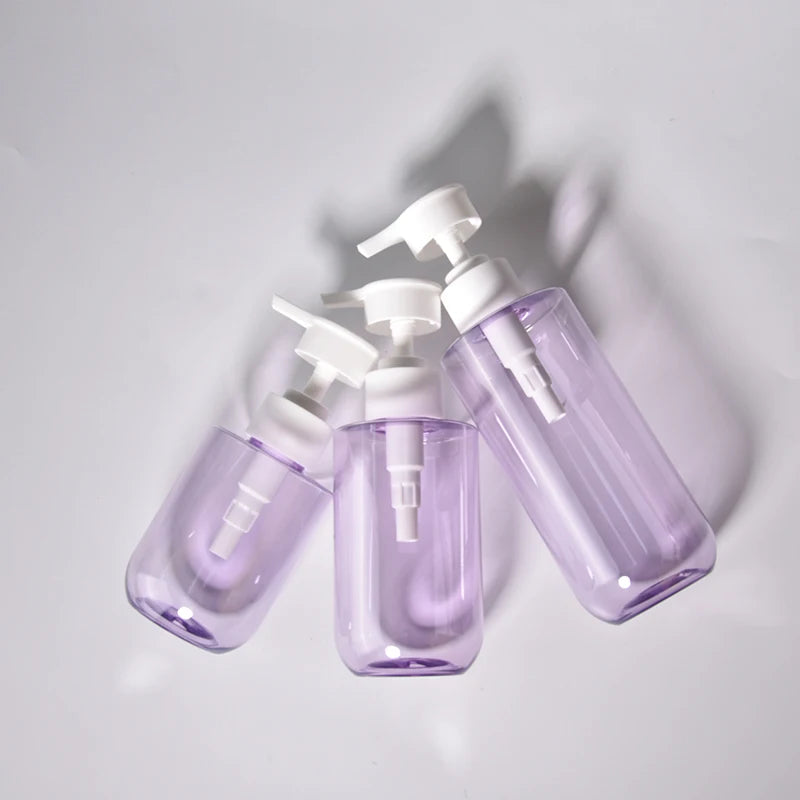 100ml Biodegradable Plastic Shampoo Bottle High Capacity Skincare Containers Foam Pump Cosmetic PET Bottle for Cosmetic