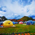 Custom Luxury Full House Glamping Igloo Tent Aluminum Frame Bubble Dome for Garden or Outdoor Use