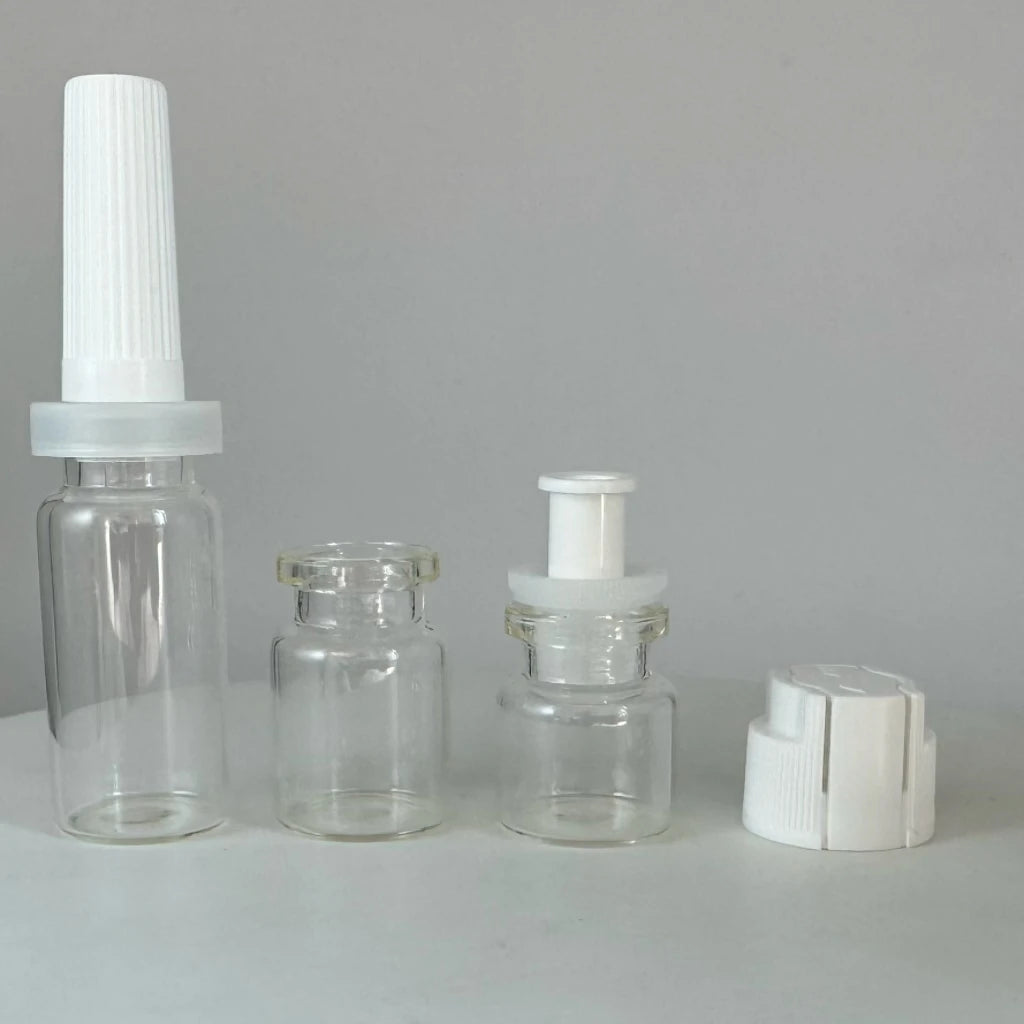 3ml 5ml 10ml Mixing Liquid Powder Glass Vial Injection Tubular with Cap