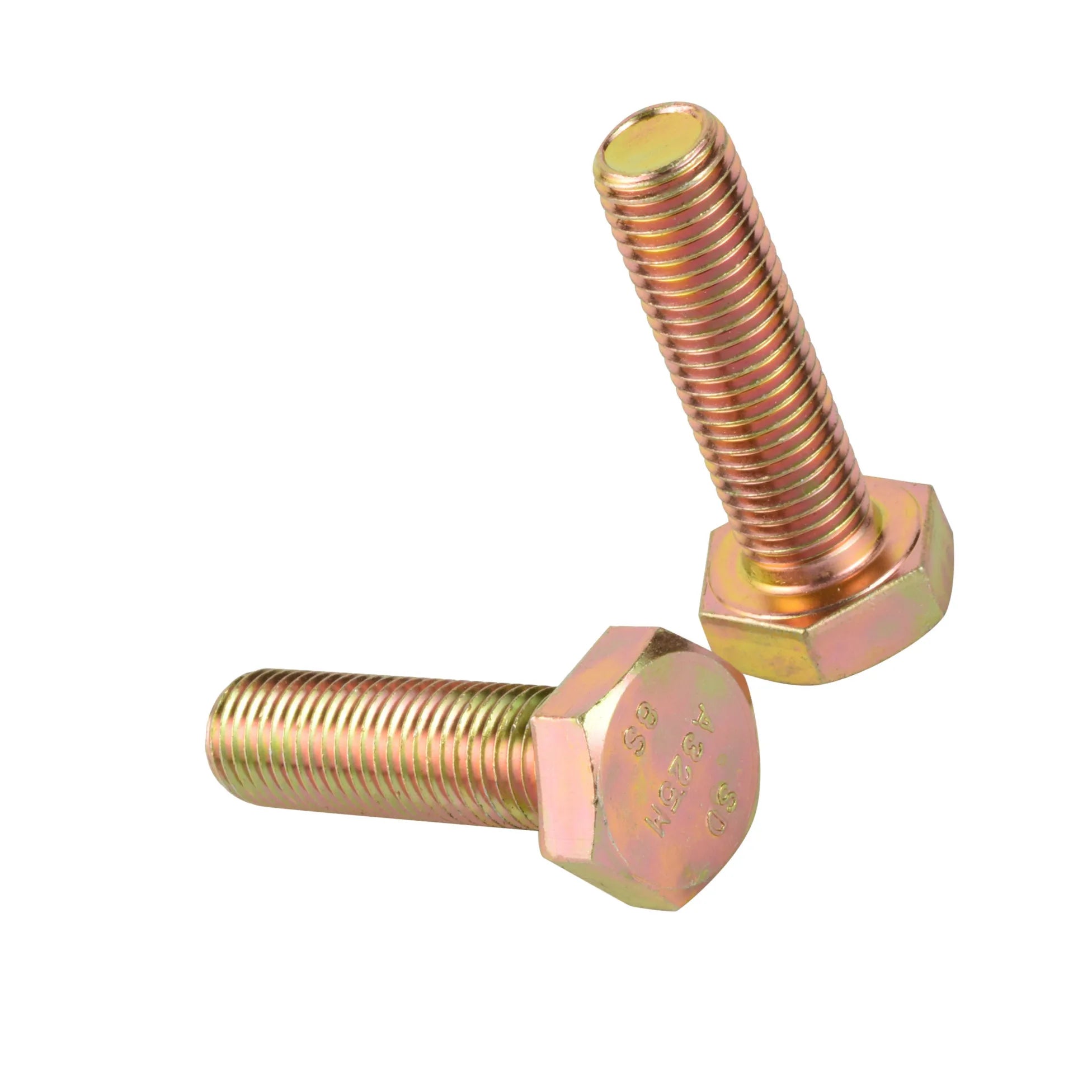 YPH HIGH QUALITY GOOD Price  Fast Shipping Copper Hexagon  Bolt FastenerS DIN933 DIN931