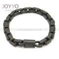 Wholesale Jewelry Stainless Steel Silver Paracord Bracelet Men Stainless Steel Jewelry Cubanlink