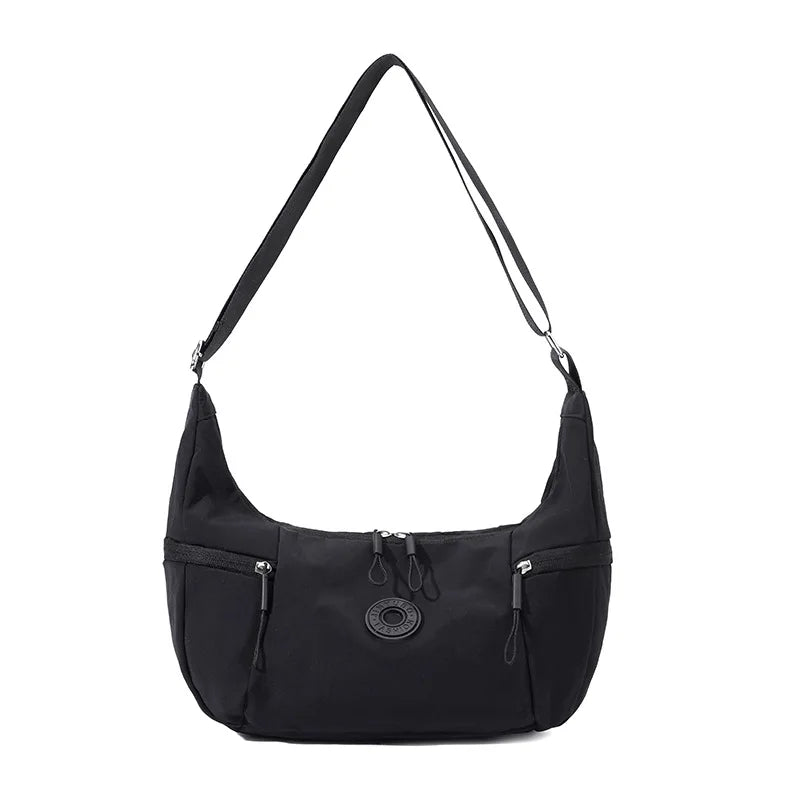 New Unisex Korean Horn Bag - Casual Crossbody Sling Bag Vintage Shoulder Bag Biking Fanny Pack Stylish Crescent Purse