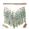 Tailai Bathroom Decor Artificial Eucalyptus Wall Hanging Decor Eucalyptus Leaves Greenery Farmhouse Rustic Wall Hanging