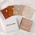 Custom Logo Flannel Jewelry Packaging Pouches Chic Wedding Favor Gift Bag Velvet Drawstring Pouch