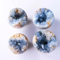 Wholesale Natural Crystal Cluster Healing Celestite Cluster Point Gemstone Egg Heart Cluster