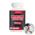 Faitury OEM 30% Magnesium Glycinate Supplement Magnesium Glycinate Powder 500mg Magnesium Glycinate Capsules