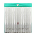 Deburring Diamond File Tool Wholesale Diamond Taper Flat Files Set Small Diamond Hand File for Mold&Metal