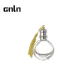 Wholesale Custom Empty 10ml Mini Pocket clear Glass Perfume Roller Bottles with Steel Ball