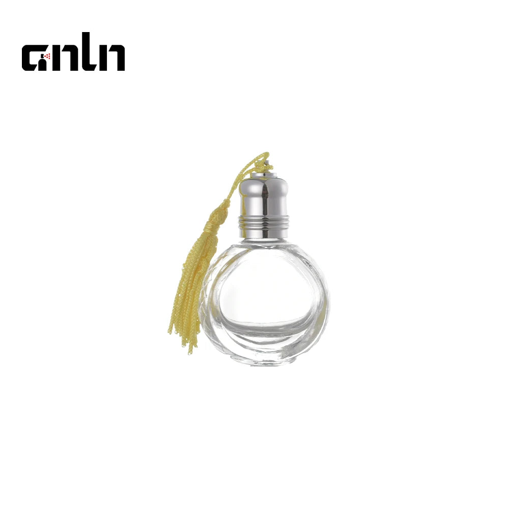 Wholesale Custom Empty 10ml Mini Pocket clear Glass Perfume Roller Bottles with Steel Ball