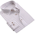 HARCHOY High-Grade Men's Business Shirt Short Sleeve Casual Satin Fabric 100% Cotton Breathable Anti-Wrinkle Stand Collar