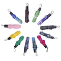 Wholesale 2025 Custom Mini Advertising 3-Fold Hanging Rain Umbrella Logo Prints 190T Nylon Promotional Classic Box Packed