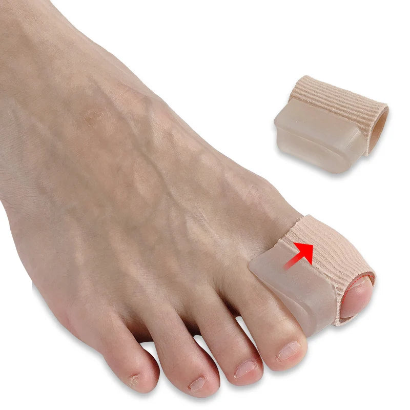 Wholesale Fabric Bunion Corrector Big Toe Gel Tube Bandage Bunion Toe Separator Protector Toe Spacer Bunion Correction