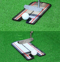 Portable Custom Logo Golf Putting Alignment Mirrors Train Your Swing Trainer for Practice Training