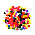 Bulk Mixed Color Fishing Beads Hard Plastic Round Floating Fishing Beads Diameter 4mm/5mm/6mm/8mm/10mm