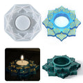 New Lotus Candle Holder Mold Silicone Ashtray Mold Lotus Resin Candlestick Mold