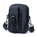 High Quality Men's Outdoor Sports Mini Waist Bag Convenient Solid Color Messenger and Shoulder Bag Fashionable Vintage Style