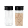 125ml Plastic Condiment Bottle Seasoning Containers with Shaker Lids Clear Plastic Spices Jar