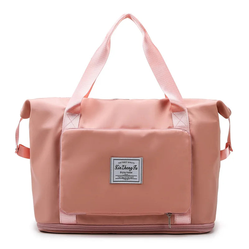 Fashion Female Fitness Training Duffle Bag for Girl Teenager Yoga Travel Trip Large Capacity Waterproof Gym Sport Bag