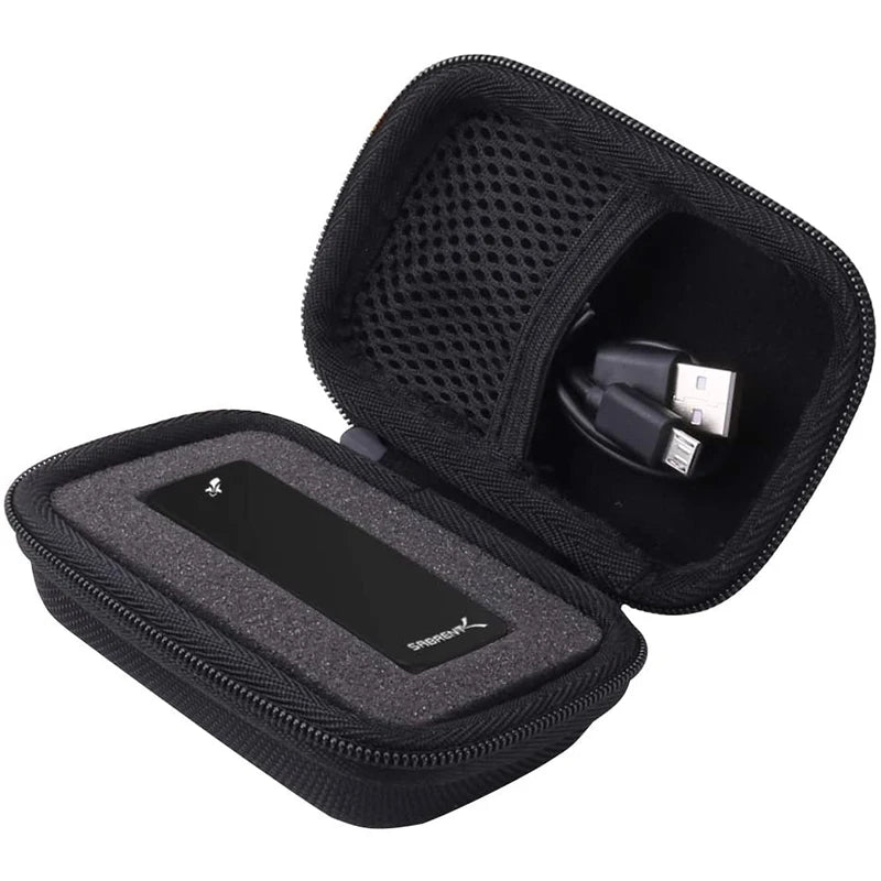 Youdu Hard Waterproof EVA Carrying Case for Sabrent Rocket Nano 1TB/2TB/512GB USB 3.2 SSD 12-Month Warranty-Travel Camping Use MegaBDM