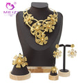 MEIZI JEWELRY Banquet Wedding Party Accessories Elegant Luxury Ladies Dubai Gold FashionJewelry Jewelry Sets