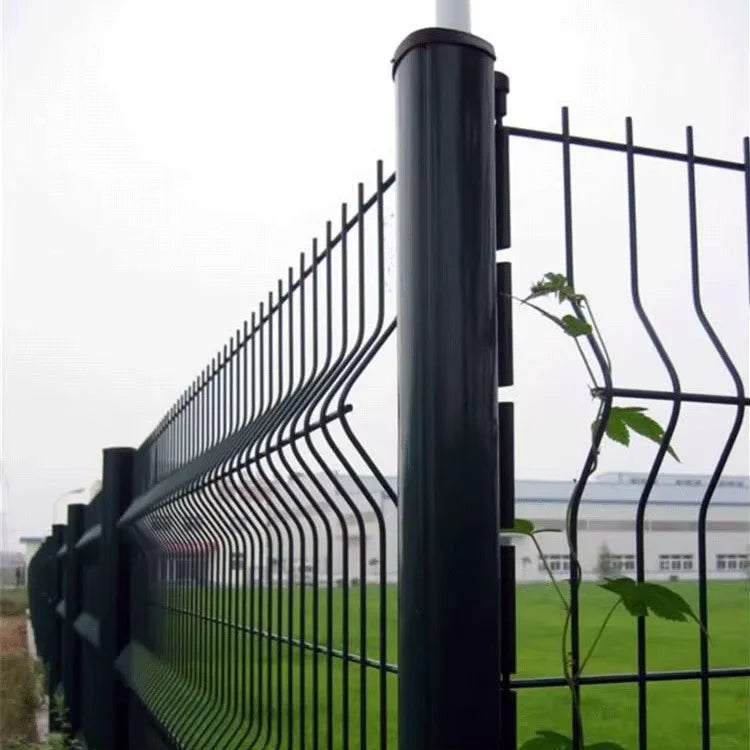 Malaysia Price Welded BRC Mesh Fence Panels Hot Dipped Galvanized P Type Roll Top Fence