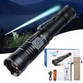 TrustFire T30R Long-Range 1100 Meters Beam Powerful LEP Flashlight Waterproof IPX8 SOS Tactical Laser Flashlight for Outdoor