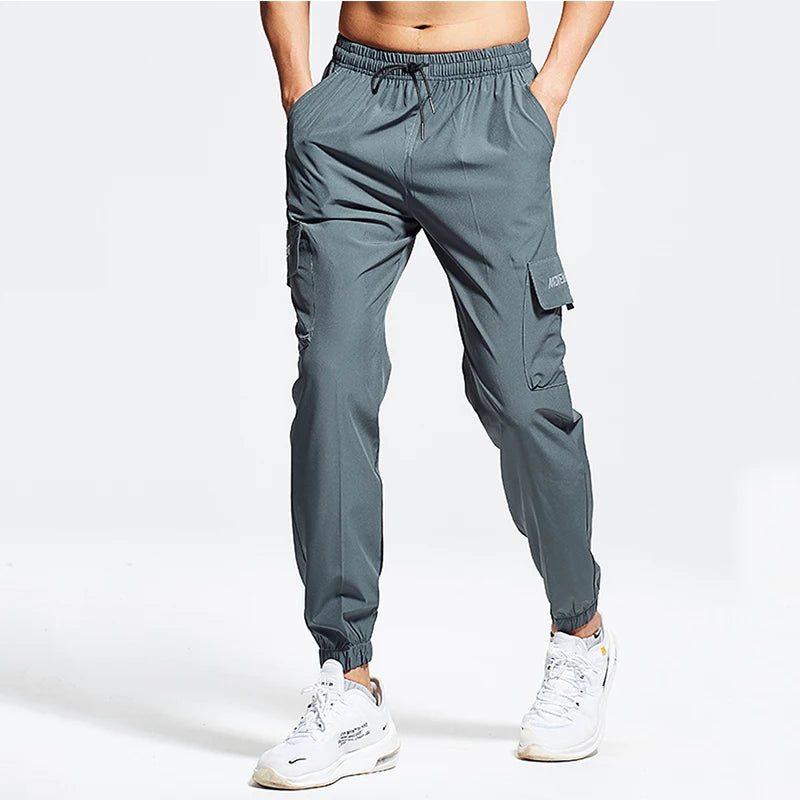 Custom Cargo Pants Men Sport Running Straight Cargos Track Pants Quick Dry Baggy Joggers Pants for Men
