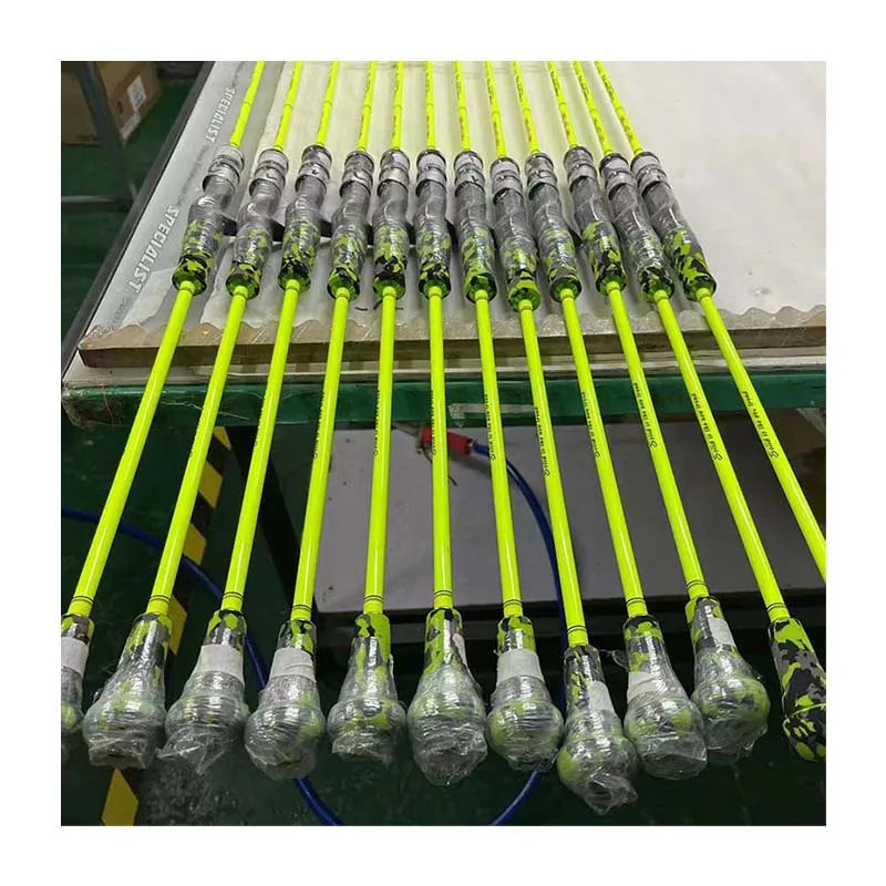 Solid Slow Rod 1 Section Camouflage Colorful Overhead Casting Solid Fishing Slow Jigging Carbon Solid Fishing Rod