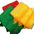 12m 13cm Wide Wholesale Polyester Lace Trims Strip Tassel Ribbon Knitted Stage Clothes Curtain Row Latin Dancewear Tassel Fringe