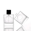 Luxury Custom 100ml Square Perfume Glass Bottles Empty Refillable with Pump Sprayer Sealing Type