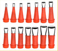 Stainless Steel Glue Nozzle Integrated Glass Glue Nozzle Caulking Nozzle Removable Base Door and Window Sewing Tool